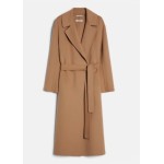 MaxMara 2025 Spring/Summer Collection - Women's Virgin Wool Belted Coat (Style: 9011015106)